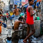 Morning Ablutions, New Delhi.