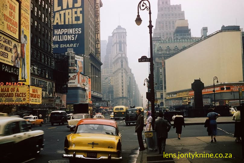 47th Street in kodachrome