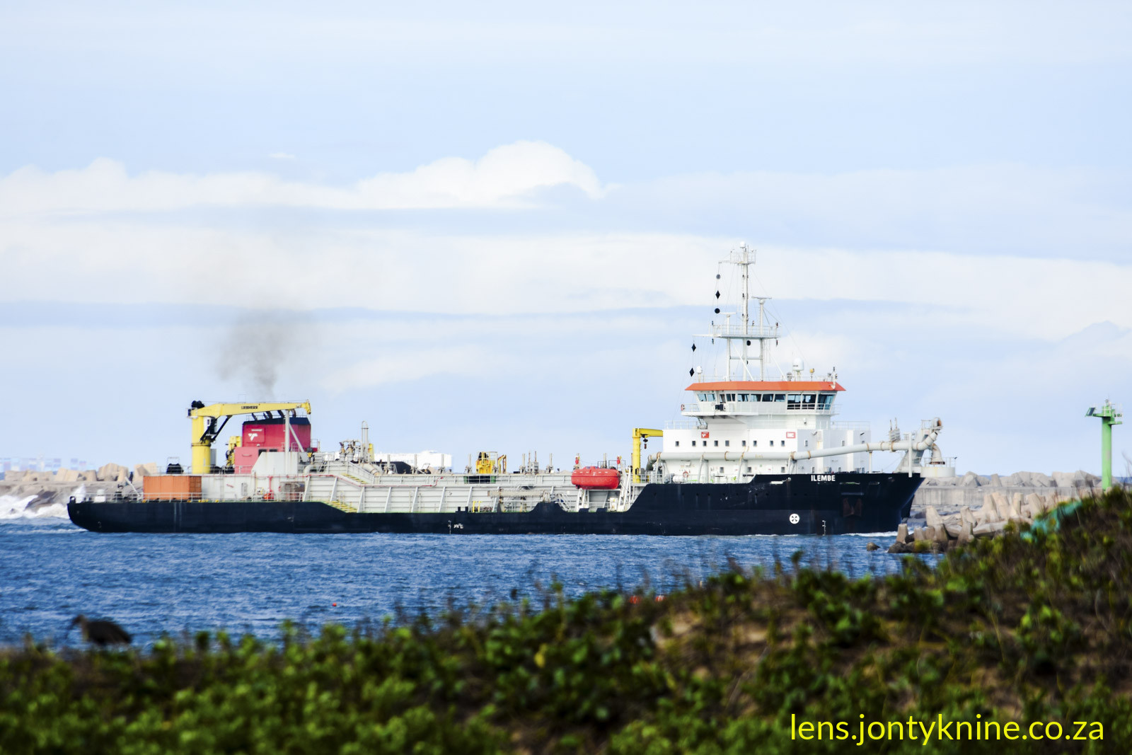Someone's ship is arriving
