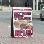 Pie time in Durban
