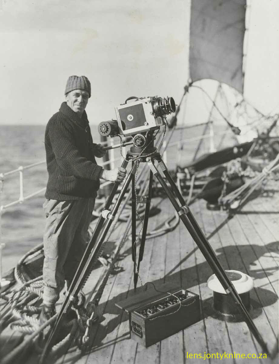 Photographer Frank Hurley